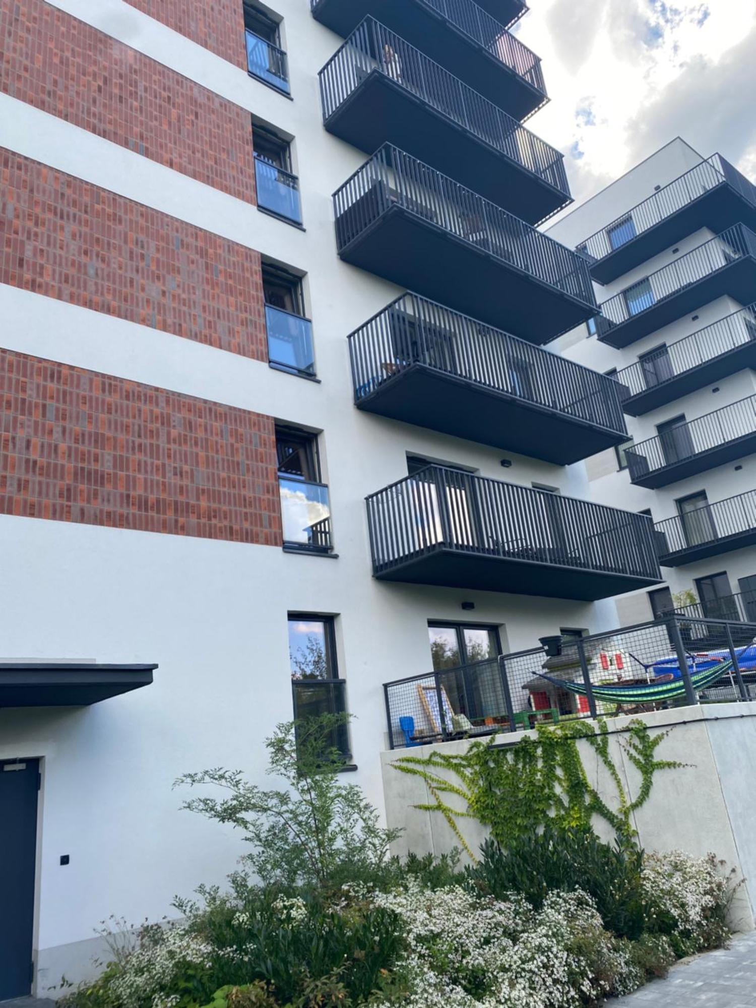 Metro Szwedzka Apartament Orange Warschau Exterior foto